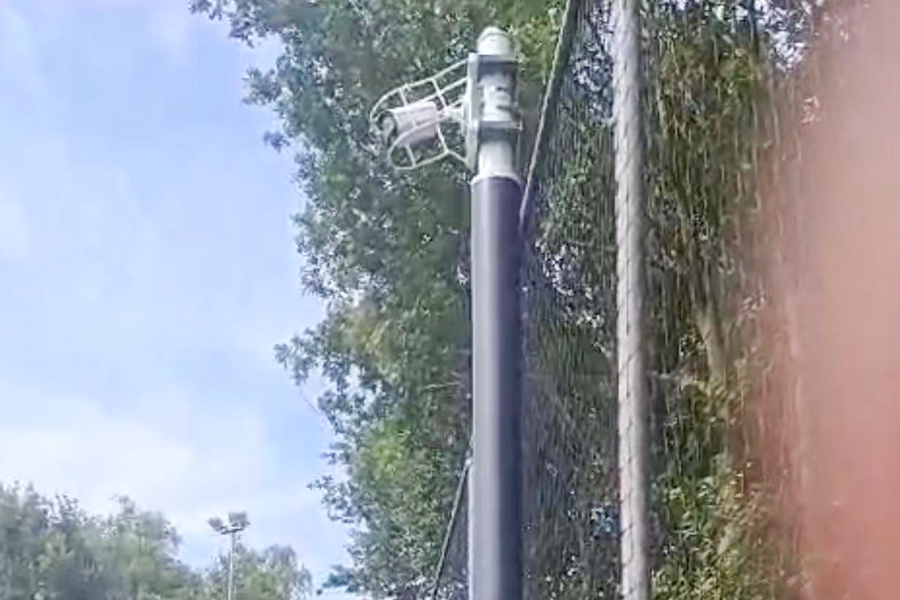 নেদারল্যান্ডস-সোলার মনিটরিং পোল